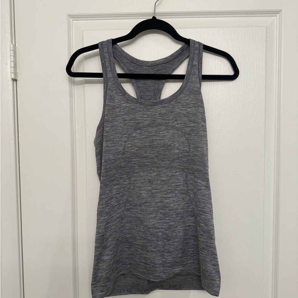 Lululemon Swiftly Tech - Heathered Grey, Size 8
